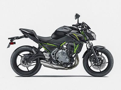 Moto Kawasaki Z650 2018 Đen