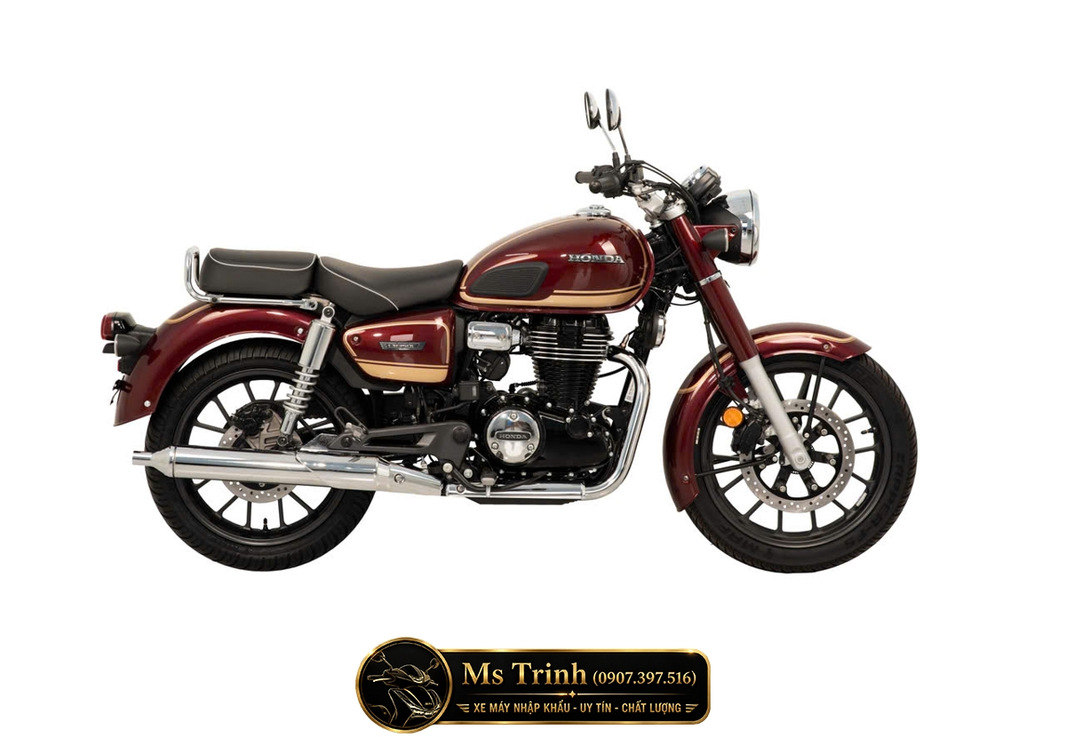 onda CB350C Special Edition màu đỏ nhập khẩu Ấn Độ với thiết kế retro classic sang trọng và đầy cuốn hút