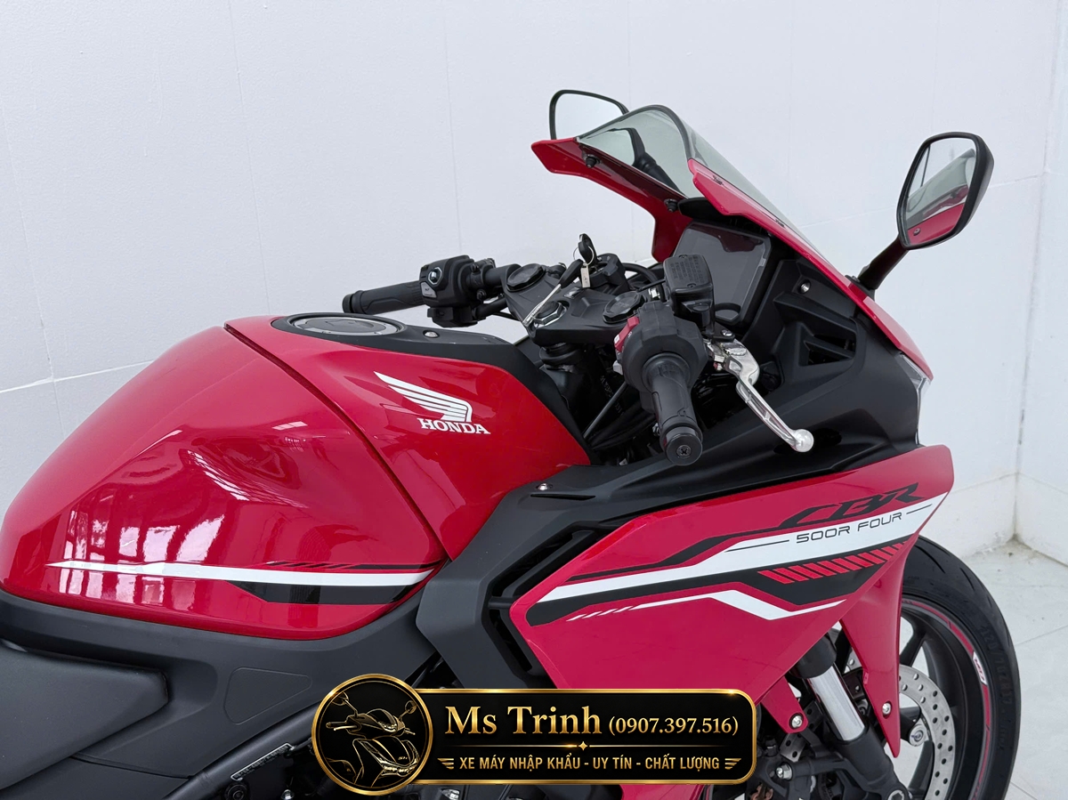 Honda CBR500R Four 2026 màu đỏ đầy phong cách Honda CBR500R Four 2026 màu đỏ đầy phong cách