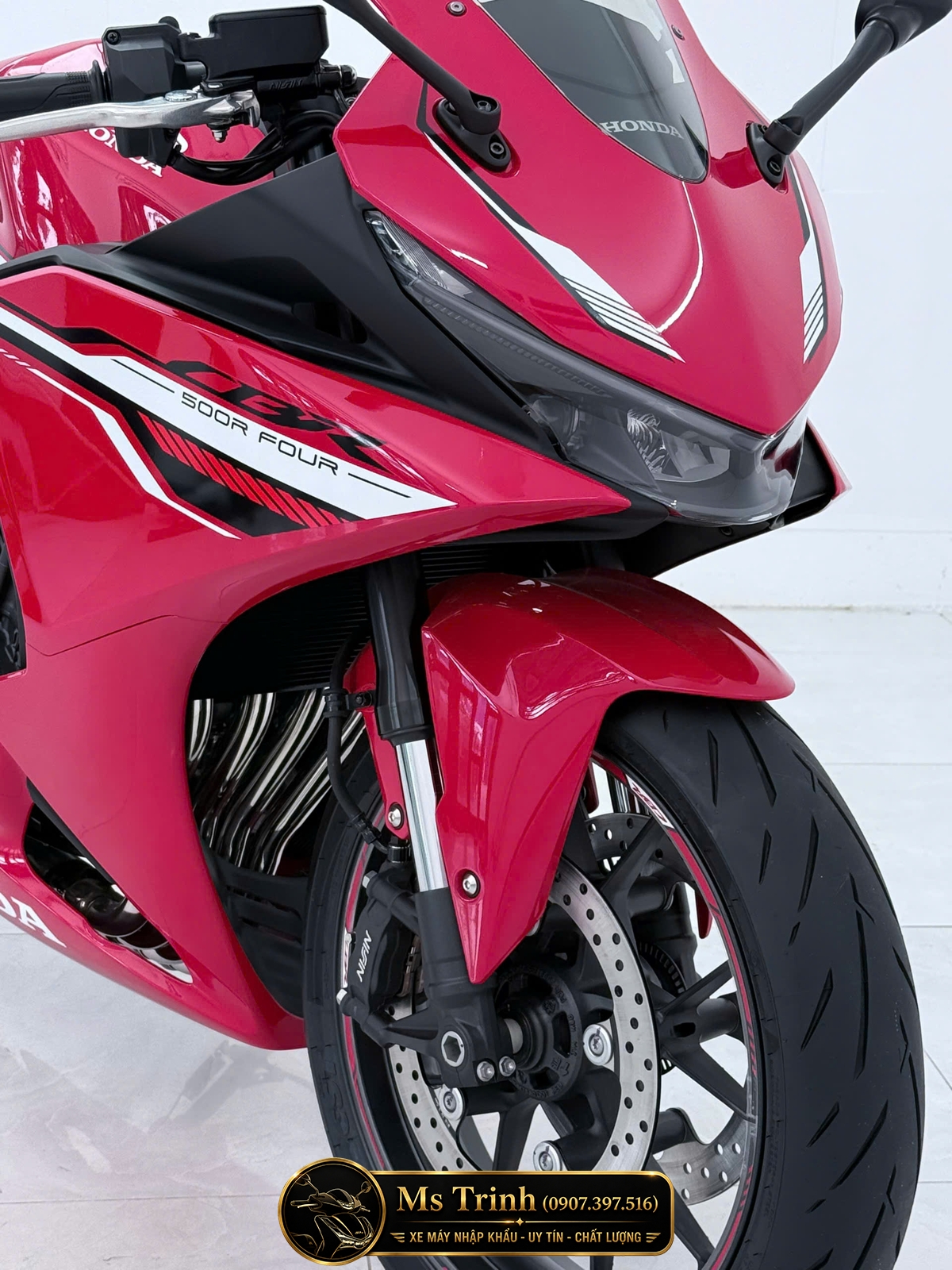 Phuộc USD Honda CBR500R Four tăng chất Sport Bike Phuộc USD Honda CBR500R Four tăng chất Sport Bike