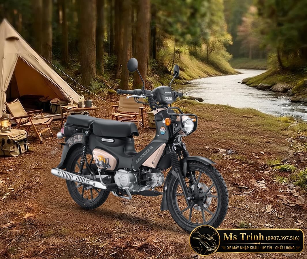 Honda Cross Cub 110 2026 trong không gian camping, thiết kế gọn gàng đậm chất outdoor Honda Cross Cub 110 2026 trong không gian camping, thiết kế gọn gàng đậm chất outdoor
