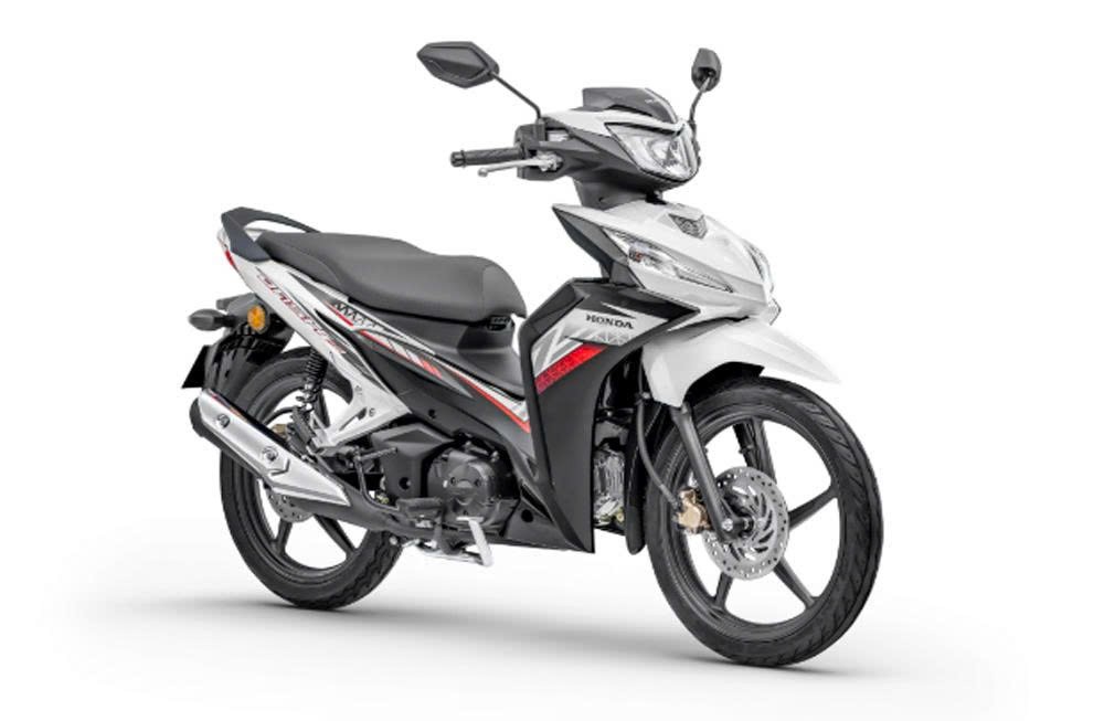 Honda Dash 125 2026 Malaysia màu trắng