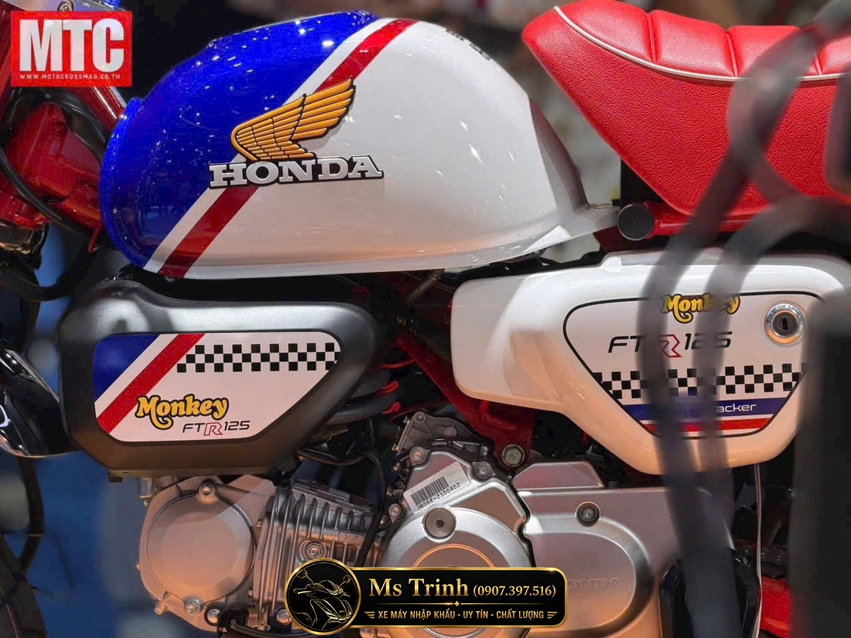 Bộ tem FTR125 Racing tạo nên bản sắc riêng cho Honda Monkey FTR125 Limited Edition Bộ tem FTR125 Racing tạo nên bản sắc riêng cho Honda Monkey FTR125 Limited Edition