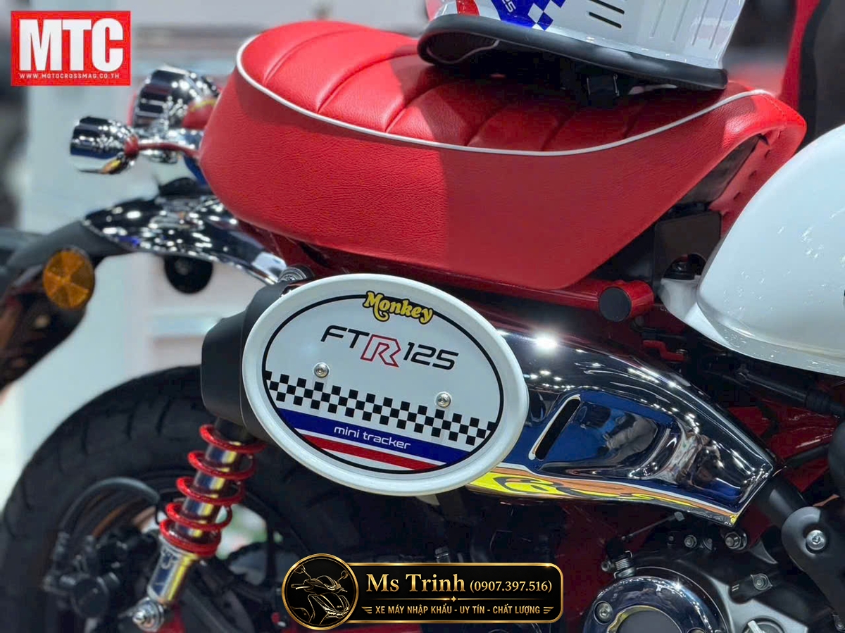 Honda Monkey FTR125 Thailand sở hữu phong cách thiết kế đậm chất Retro Racing Honda Monkey FTR125 Thailand sở hữu phong cách thiết kế đậm chất Retro Racing