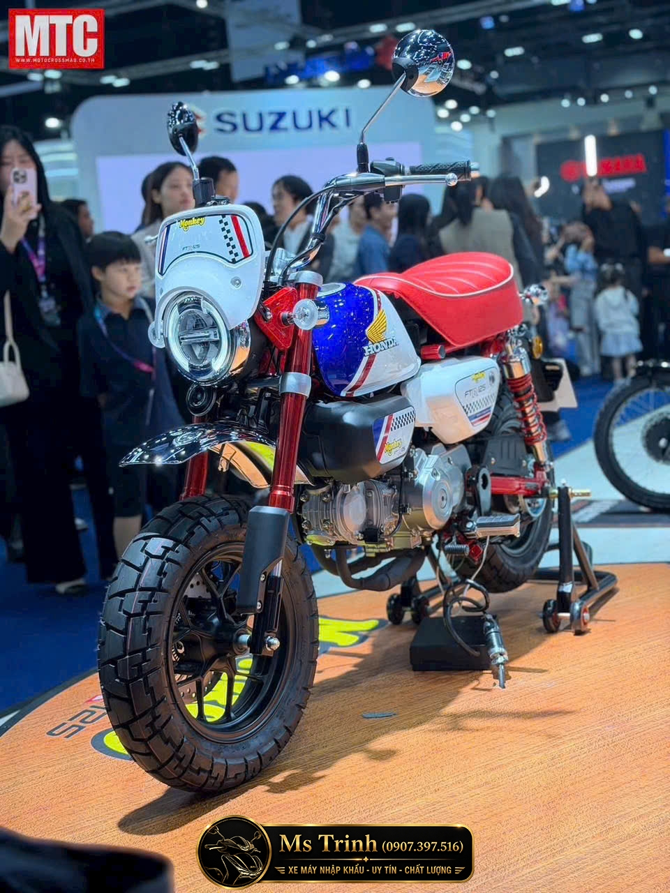 Monkey FTR125 Limited Edition là mẫu mini bike hiếm dành cho nhà sưu tầm Honda Monkey FTR125 Limited Edition là mẫu mini bike hiếm dành cho nhà sưu tầm Honda