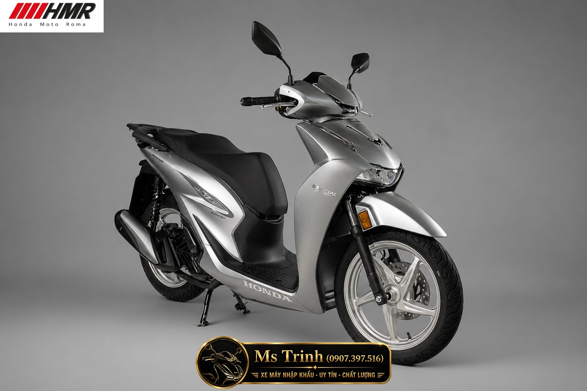Honda SH150i Special Edition 2026 màu bạc ánh kim cao cấp dành cho giới thành đạt