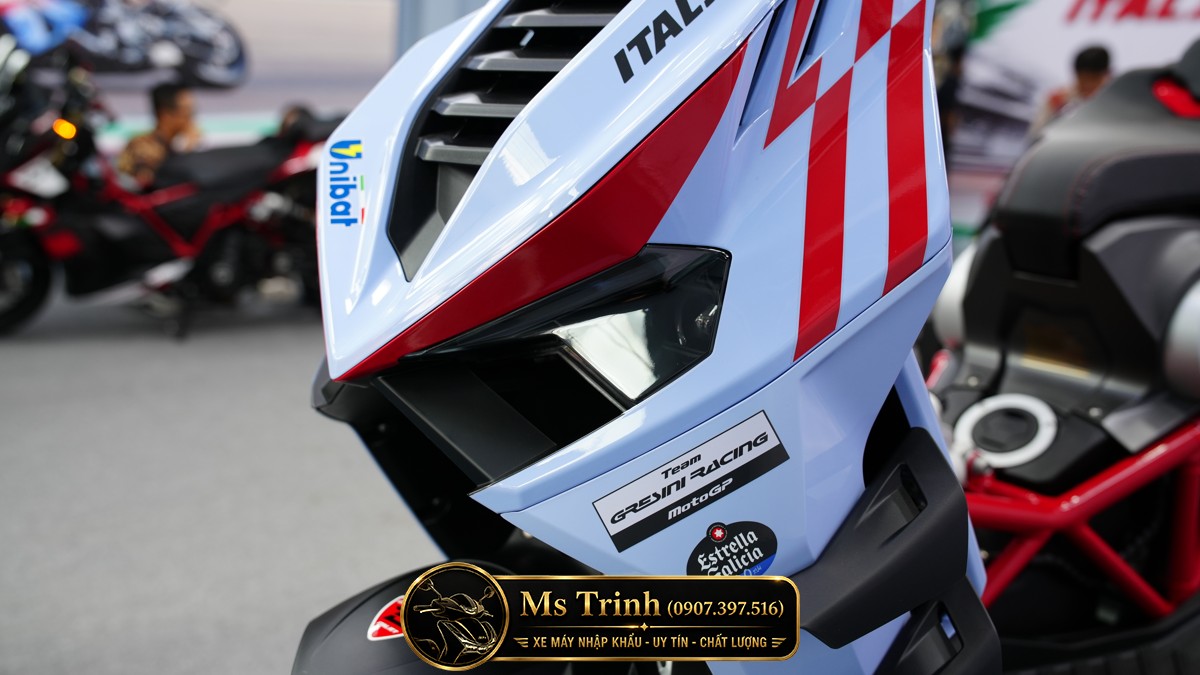 Italjet Dragster 300 Gresini Edition trưng bày với màu sơn lấy cảm hứng từ MotoGP Italjet Dragster 300 Gresini Edition trưng bày với màu sơn lấy cảm hứng từ MotoGP