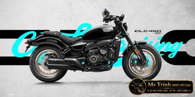 CFMoto 450CL-C AMT Cruiser 449cc AMT Đẹp Mê, 3 Màu Cá Tính, giá rẻ