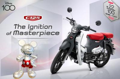 Cub C125 Disney 100 số 22/100, biều tượng cho sự hòa bình, an vui và hạnh phúc