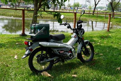 Honda CT125 2025 Màu Xanh Ghi đủ phụ kiện siêu HOT