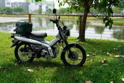 Honda CT125 2025 Màu Xanh Ghi đủ phụ kiện siêu HOT