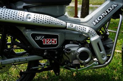 Honda CT125 2025 Màu Xanh Ghi đủ phụ kiện siêu HOT