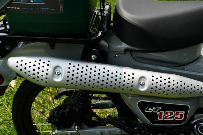 Honda CT125 2025 Màu Xanh Ghi đủ phụ kiện siêu HOT
