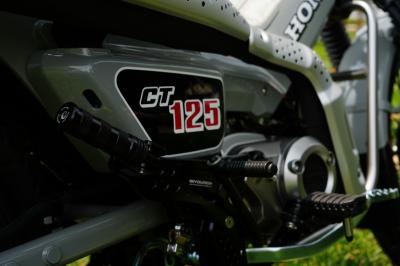 Honda CT125 2025 Màu Xanh Ghi đủ phụ kiện siêu HOT