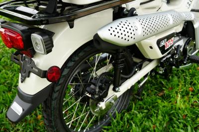 Honda CT125 2025 Trắng Sữa full phụ kiện đồ chơi