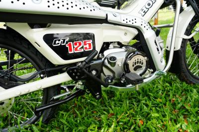 Honda CT125 2025 Trắng Sữa full phụ kiện đồ chơi