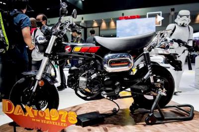 Honda Dax 125 màu đen 2024 - Huyền thoại của thập niên 70