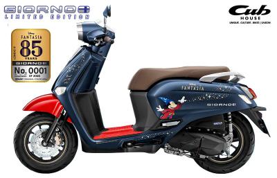 Honda Giorno 125 Limited Edition Disney bản chuột Mickey đặc biệt chỉ 2000 xe toàn cầu