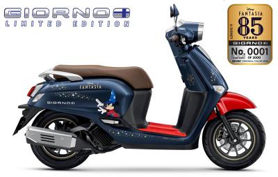 Honda Giorno 125 Limited Edition Disney bản chuột Mickey đặc biệt chỉ 2000 xe toàn cầu