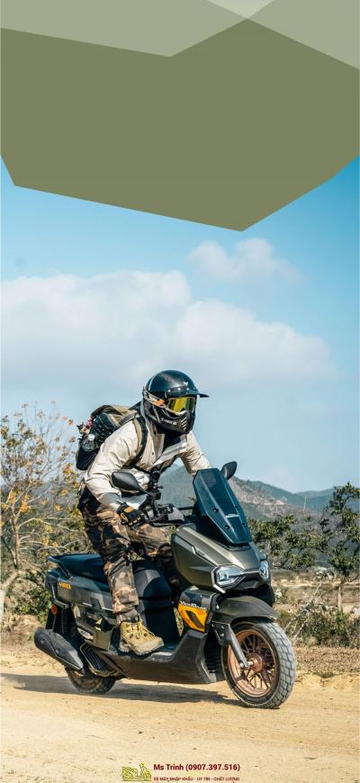 Honda HRD125 2026 ABS 2 kênh – Xe Tay Ga ADV Honda HooRide 125 Hot