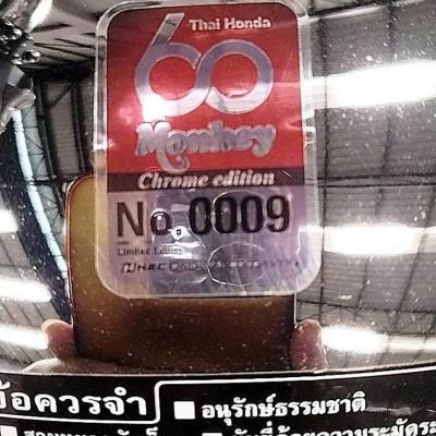 Honda Monkey 125 2025 Chrome Legacy - Huyền Thoại kỹ niệm 60 năm