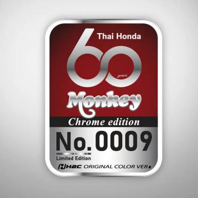 Honda Monkey 125 2025 Chrome Legacy - Huyền Thoại kỹ niệm 60 năm