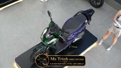 Honda SH150i Italy Super Vetro 2 In 1 2026  Phiên Bản Custom Hai Sắc Xanh Giới Hạn 200 Xe