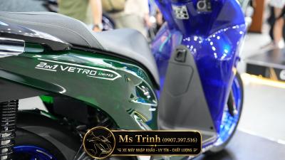 Honda SH150i Italy Super Vetro 2 In 1 2026  Phiên Bản Custom Hai Sắc Xanh Giới Hạn 200 Xe