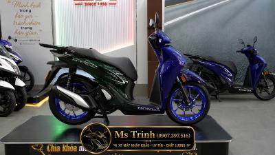 Honda SH150i Italy Super Vetro 2 In 1 2026  Phiên Bản Custom Hai Sắc Xanh Giới Hạn 200 Xe