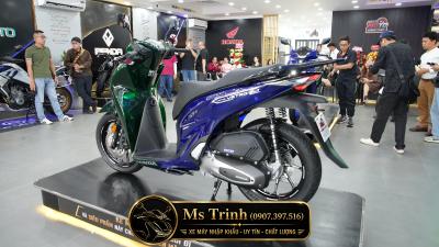 Honda SH150i Italy Super Vetro 2 In 1 2026  Phiên Bản Custom Hai Sắc Xanh Giới Hạn 200 Xe