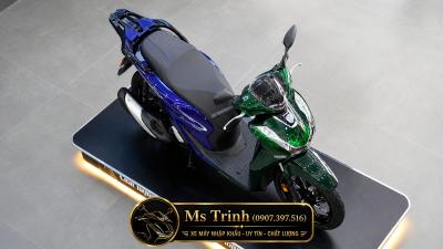 Honda SH150i Italy Vetro Super 2 in 1 Green – Sapphire: Tuyệt tác hai sắc xanh hiếm có