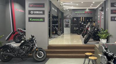Motorrock trưng bày đa dạng sản phẩm moto Honda, hàng nhập khẩu chính hãng giá rẻ