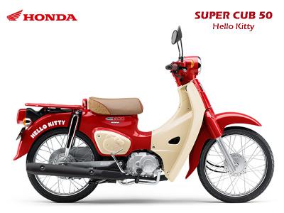 Super Cub 50 Hello Kitty Edition giới hạn 300 xe