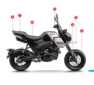 Xe CFMoto Papio 125 XO2 2024 Giá Rẻ, chính ngạch, SIÊU HOT