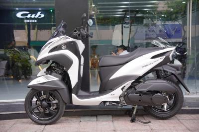 Yamaha Tricity 155 bánh đôi màu trắng Nhật chính ngạch, giá rẻ