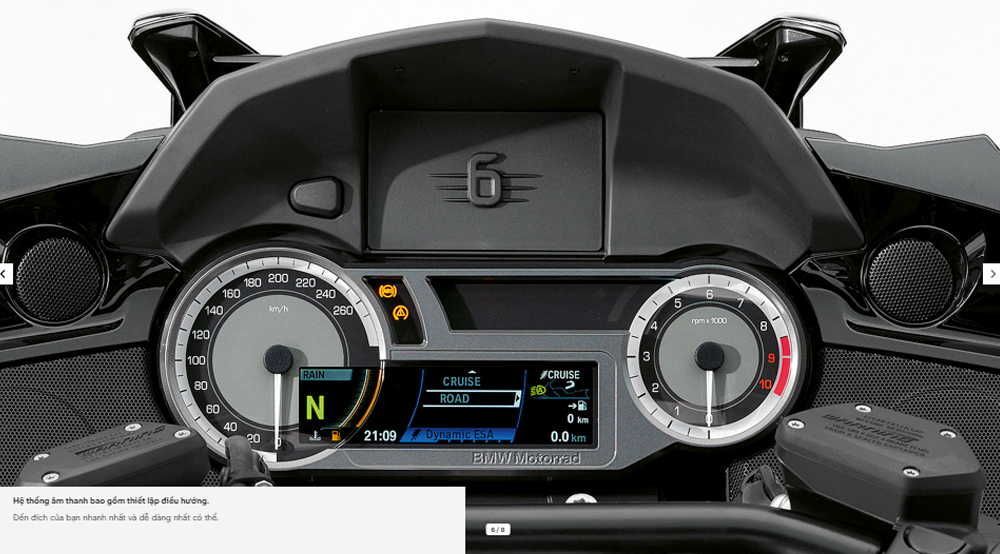 Hệ thông điều hướng BMW K1600 Grand America 2022