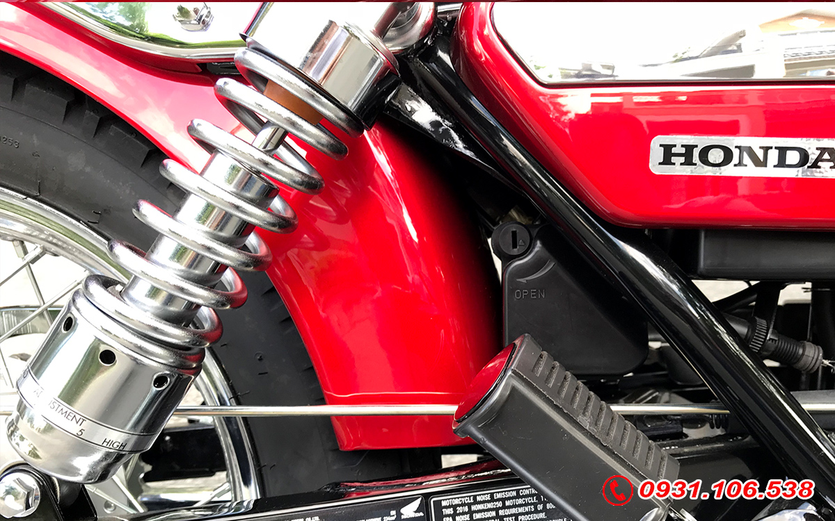 phuộc Honda Rebel 250 2016 đỏ